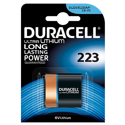 Duracell Ultra 223 Lithium 6V pas cher