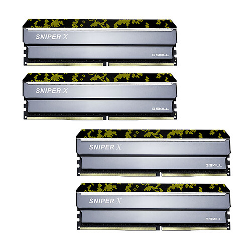 G.Skill Sniper X Series 32 Go (4x 8 Go) DDR4 3600 MHz CL19 pas cher