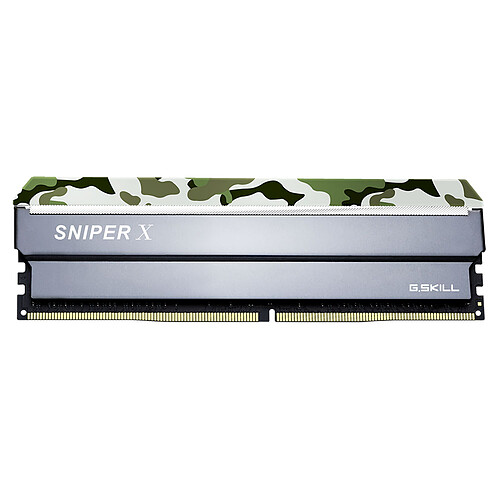 G.Skill Sniper X Series 16 Go (2x 8 Go) DDR4 3000 MHz CL16 Camouflage/Vert pas cher