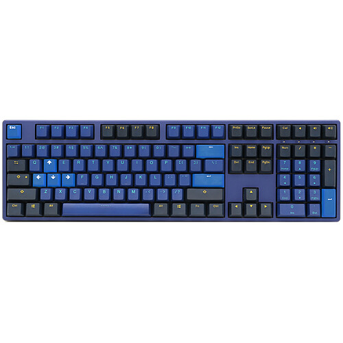 Ducky Channel ABS Keycap Set (bleu) pas cher