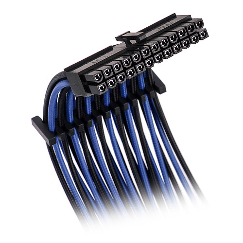 BitFenix Alchemy - Extension Cable Kit - noir et bleu pas cher