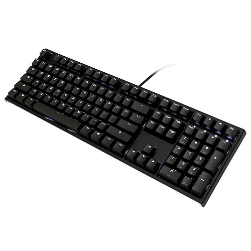 Ducky Channel One 2 Backlit (coloris noir - Cherry MX Red - LEDs blanches) pas cher