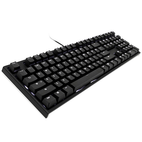 Ducky Channel One 2 Backlit (coloris noir - Cherry MX Red - LEDs blanches) pas cher