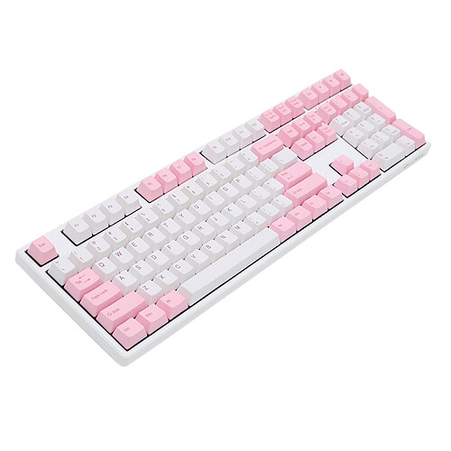 Ducky Channel One (coloris rose - Cherry MX Speed Silver) pas cher