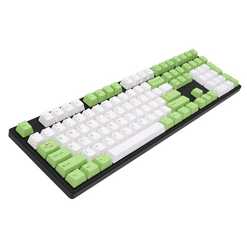 Ducky Channel One (coloris vert - Cherry MX Speed Silver) pas cher