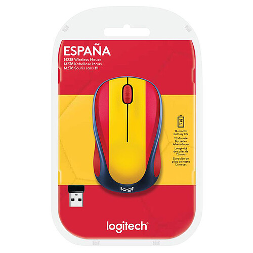 Logitech M238 Wireless Mouse Fan Collection Espagne pas cher