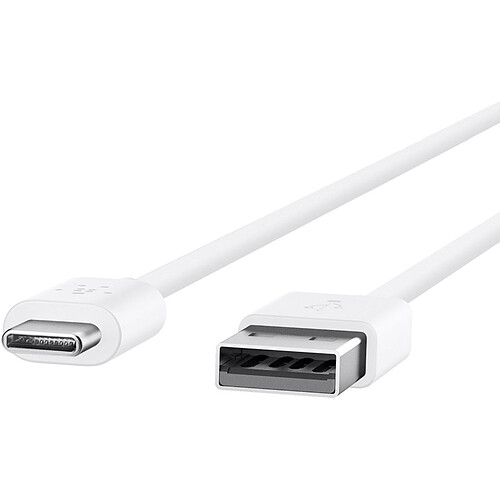 Belkin Câble Mixit USB-C vers USB-A - Blanc (F2CU032BT06-WHT) pas cher