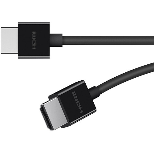 Belkin Câble HDMI ultra haute vitesse  2 mètres (AV10175BT2M-BLK) pas cher