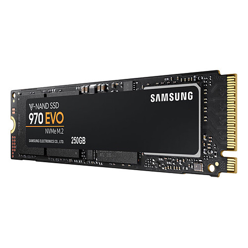 Samsung SSD 970 EVO M.2 PCIe NVMe 250 Go pas cher