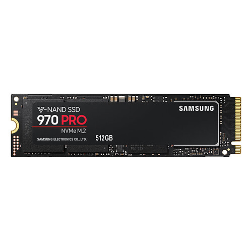 Samsung SSD 970 PRO M.2 PCIe NVMe 512 Go pas cher