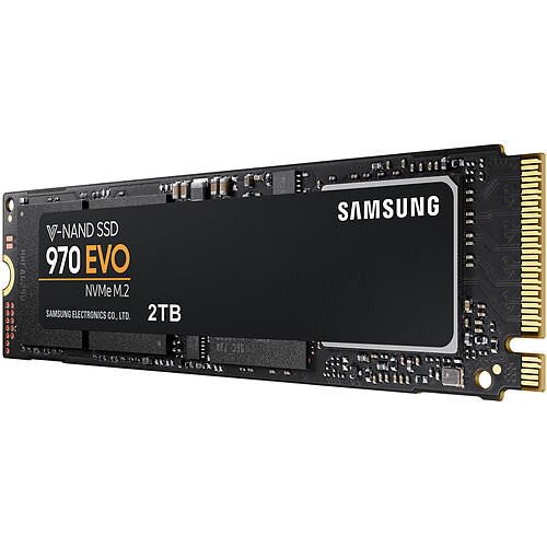 Samsung SSD 970 EVO M.2 PCIe NVMe 2 To pas cher