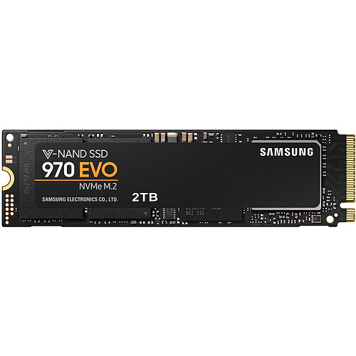 Samsung SSD 970 EVO M.2 PCIe NVMe 2 To pas cher