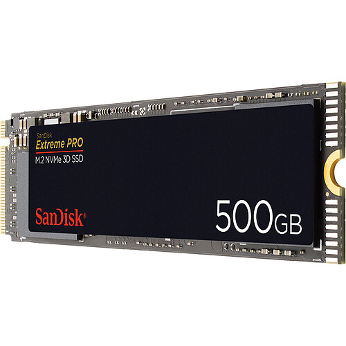 Sandisk Extreme Pro M.2 PCIe NVMe 500 Go pas cher