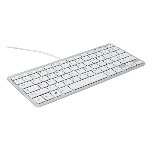 R-Go Tools Compact Keyboard Blanc pas cher