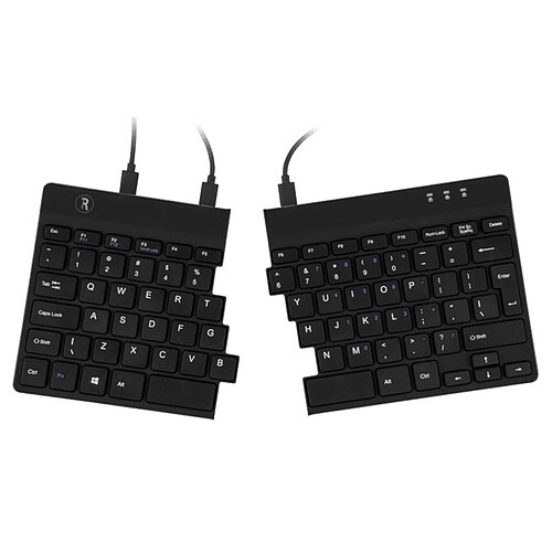 R-Go Tools Split Keyboard Noir pas cher