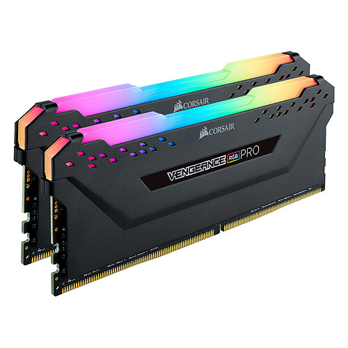 Corsair Vengeance RGB PRO Series 16 Go (2x 8 Go) DDR4 3600 MHz CL18 (CMW16GX4M2C3600C18) pas cher
