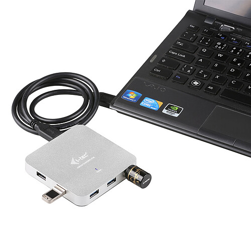i-tec USB 3.0 Metal Charging Hub 7 Port (U3HUBMETAL7) pas cher