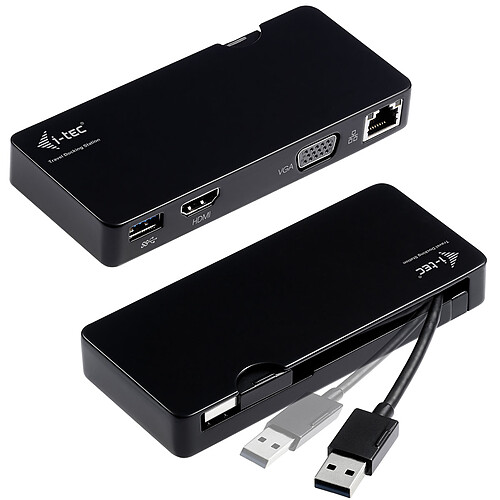 i-tec USB 3.0 Travel Docking Station Advance HDMI/VGA pas cher