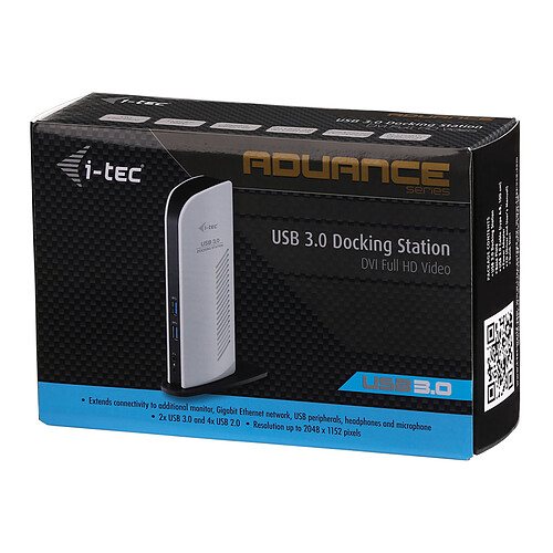 i-tec USB 3.0 HD Video Docking Station Advance pas cher