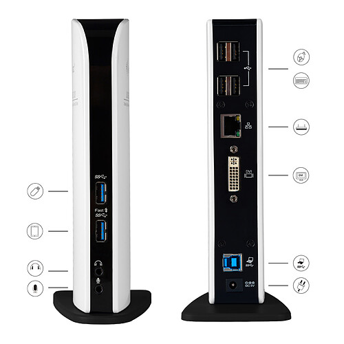 i-tec USB 3.0 HD Video Docking Station Advance pas cher