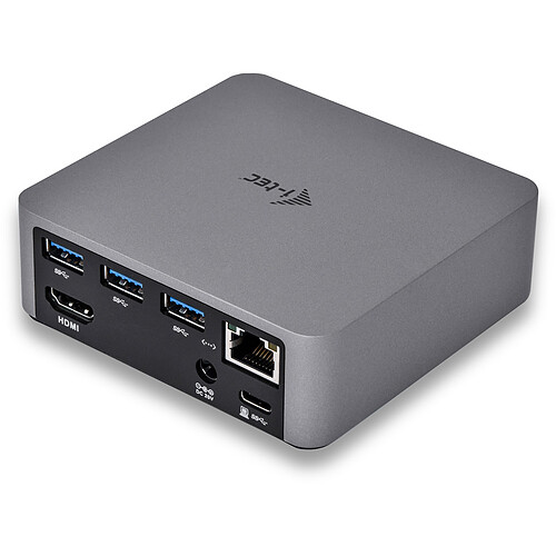 i-tec USB-C Metal 4K Docking Station + Power Delivery pas cher