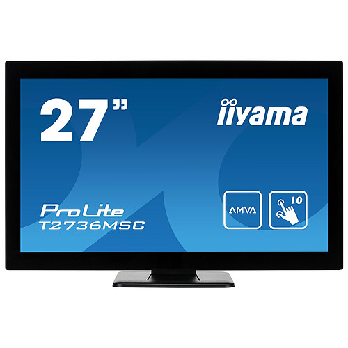 iiyama 27" LED Tactile - ProLite T2736MSC-B1 pas cher