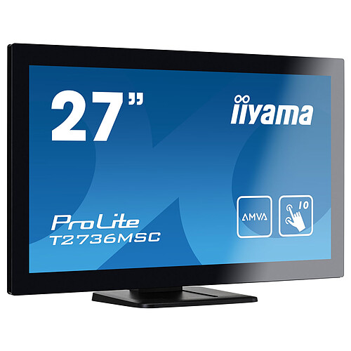 iiyama 27" LED Tactile - ProLite T2736MSC-B1 pas cher