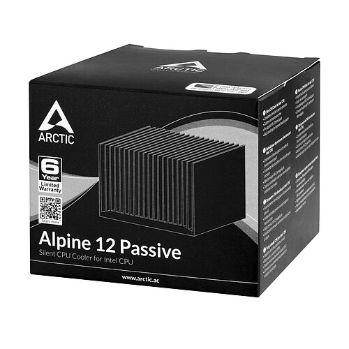 Arctic Alpine 12 Passive pas cher