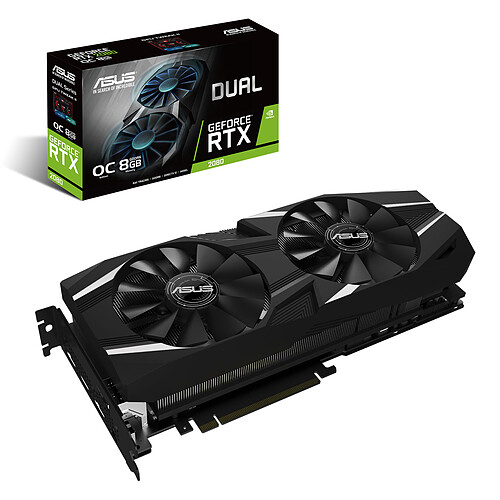 ASUS GeForce RTX 2080 DUAL-RTX2080-O8G pas cher