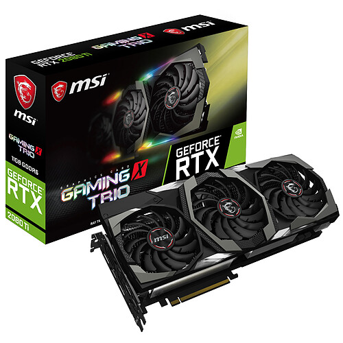 MSI GeForce RTX 2080 Ti GAMING X TRIO pas cher