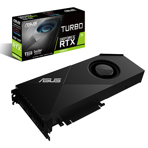 ASUS GeForce RTX 2080 Ti TURBO-RTX2080TI-11G pas cher