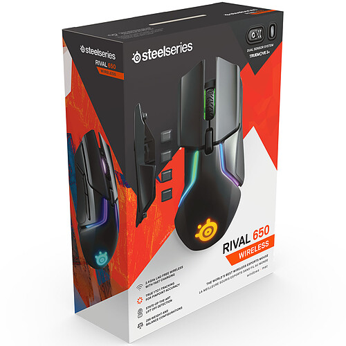 SteelSeries Rival 650 Wireless pas cher