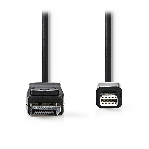 Nedis Câble DisplayPort mâle vers Mini DisplayPort mâle 4K Noir (3 mètres) pas cher