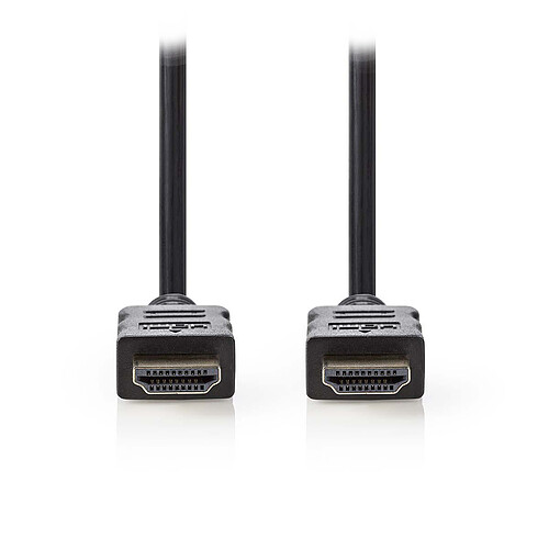 Nedis Câble HDMI haute vitesse avec Ethernet Noir (1 mètre) pas cher