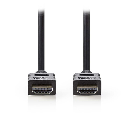 Nedis Câble HDMI haute vitesse avec Ethernet Noir (5 mètres) pas cher