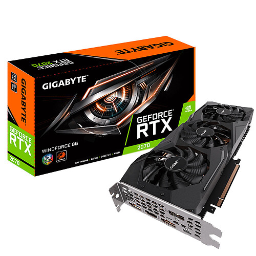 Gigabyte GeForce RTX 2070 WindForce 8G pas cher