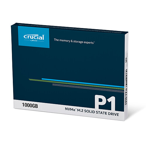 Crucial P1 M.2 PCIe NVMe 1 To pas cher