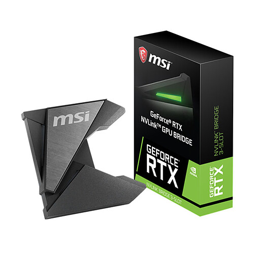 MSI GeForce RTX NVLink GPU Bridge - 3 Slot pas cher