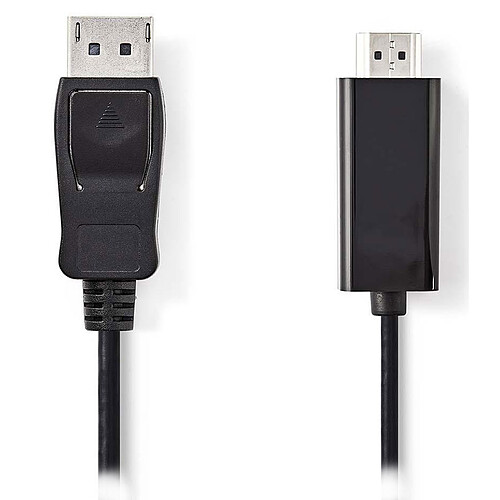Nedis Câble DisplayPort mâle vers HDMI mâle (2 m) pas cher