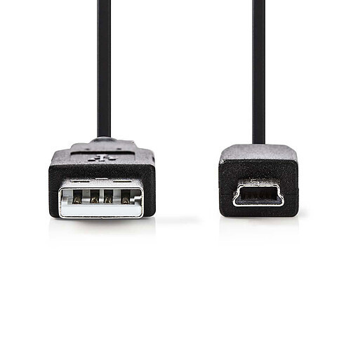 Nedis Câble USB/Mini USB - 1 m pas cher