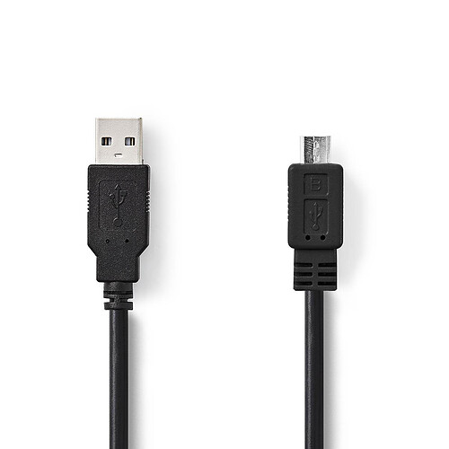 Nedis Câble USB/Micro USB - 0.5 mètre pas cher