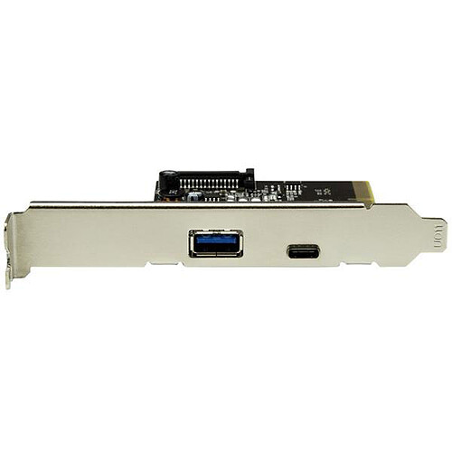 StarTech.com Carte contrôleur PCI-E (2 ports USB 3.1 Type A et Type C) pas cher