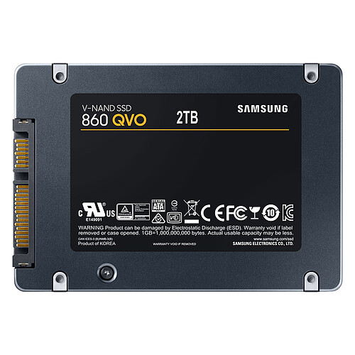 Samsung SSD 860 QVO 2 To pas cher