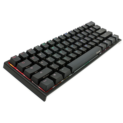 Ducky Channel One 2 Mini RGB Noir (Cherry MX RGB Speed Silver) pas cher