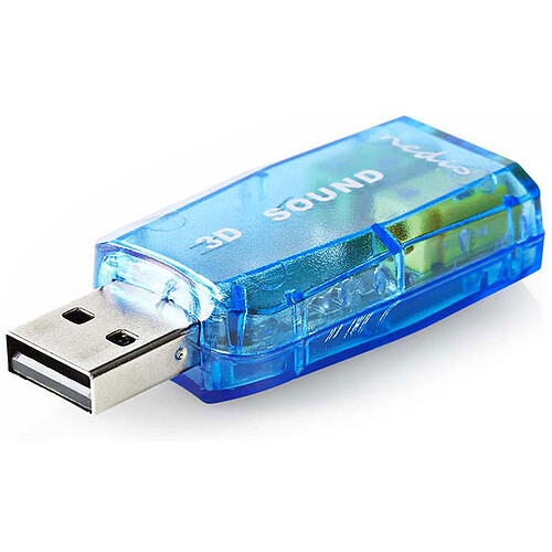 Nedis Carte Son 5.1 3D USB pas cher