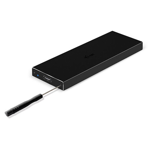 i-tec MySafe USB-C M.2 Drive Metal Noir pas cher