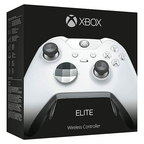 Microsoft Xbox One Elite Wireless Controller Blanc pas cher