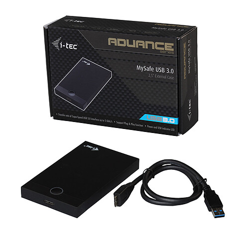 i-tec MySafe Advance 2.5" USB 3.0 pas cher