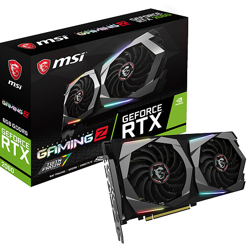 MSI GeForce RTX 2060 GAMING Z 6G pas cher