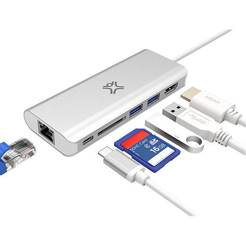XtremeMac Hub USB-C Multiport Plus pas cher